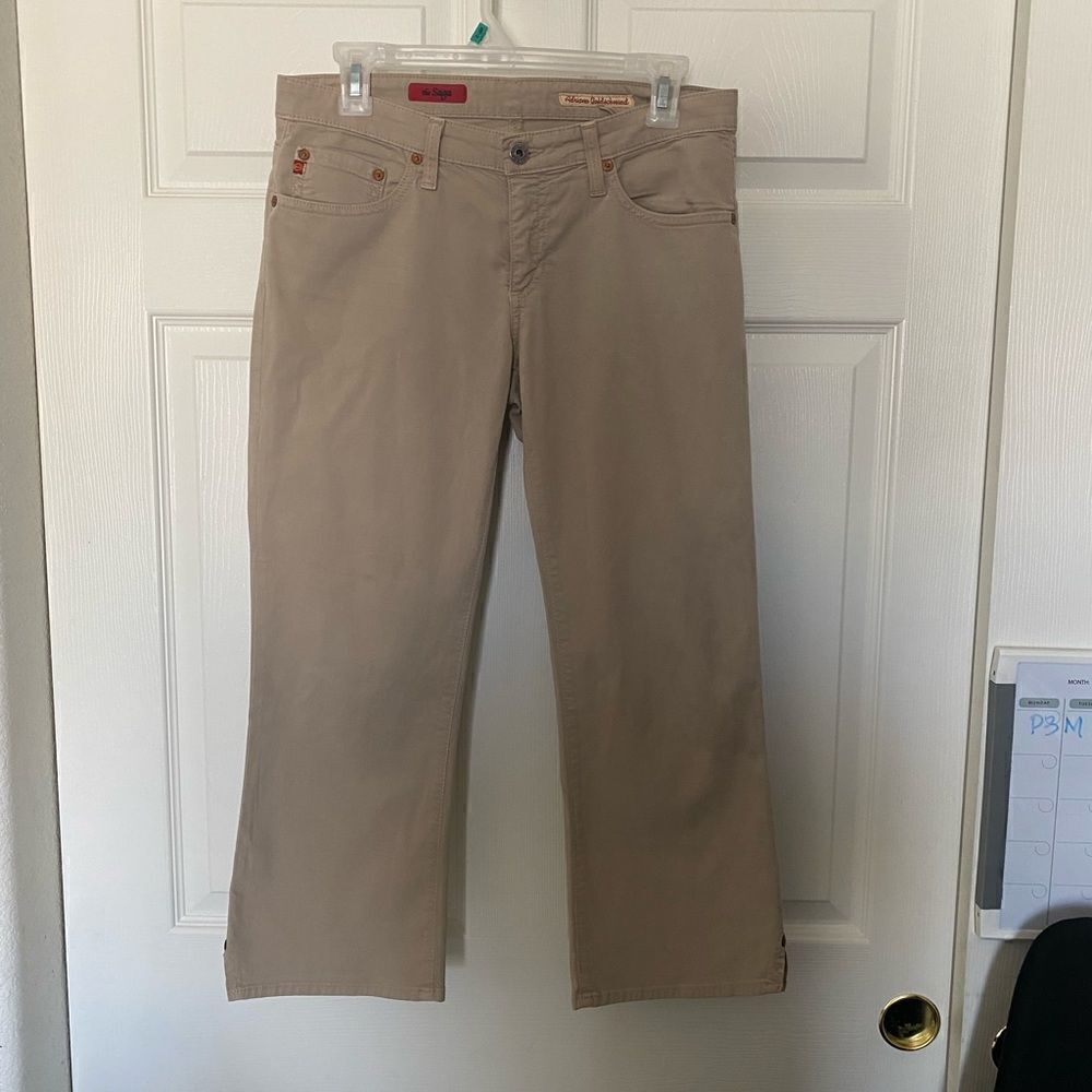 ADRIANO GOLDSCHMIED The Saga Women’s Capri Stretch Pants Size 28